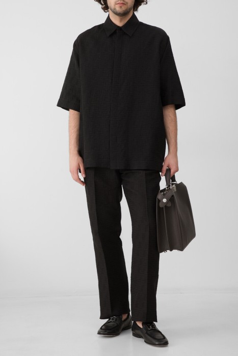 брюки  из хлопка спереди