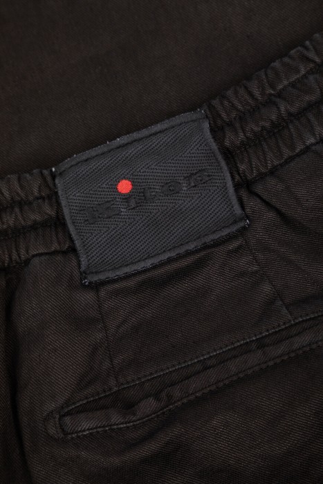 брюки  для взрослого возраста с изнаночной стороны