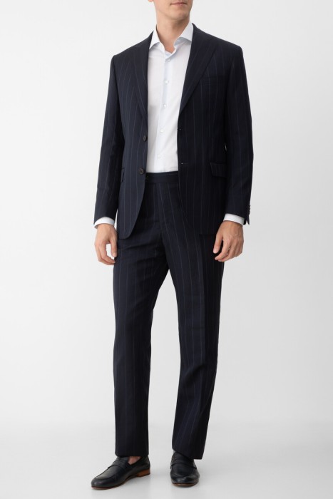 брюки  из хлопка спереди