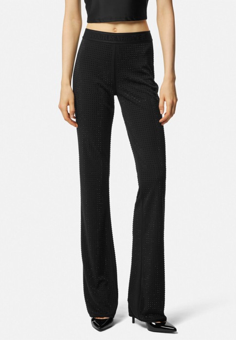 брюки  от бренда versace jeans couture вид слева