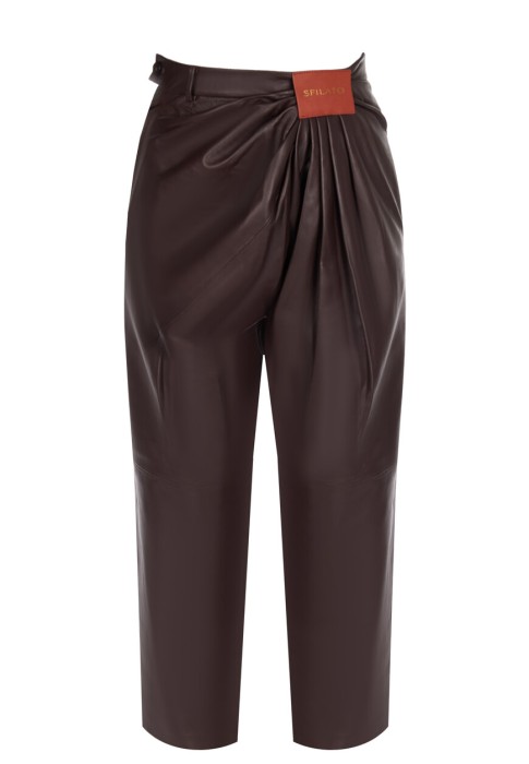 брюки  Jonadi Leather Pants (Sfilato344) фотография