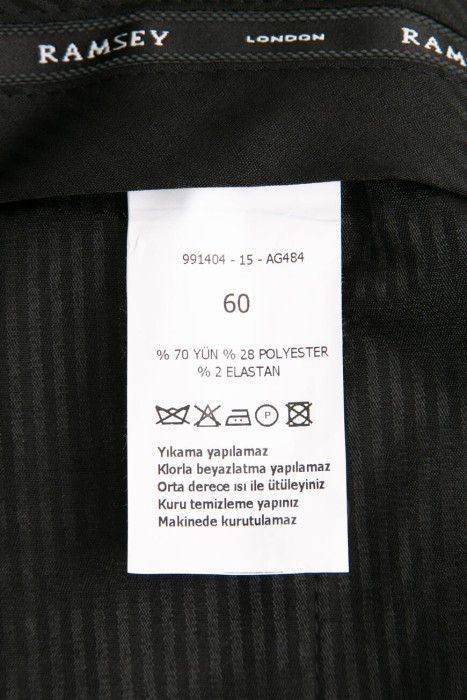 брюки из шерсти спереди