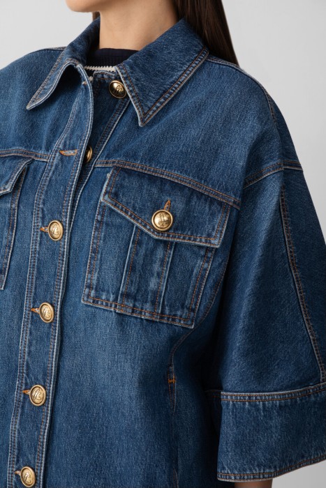 бушлат  модель ventisei из италии вид сбоку