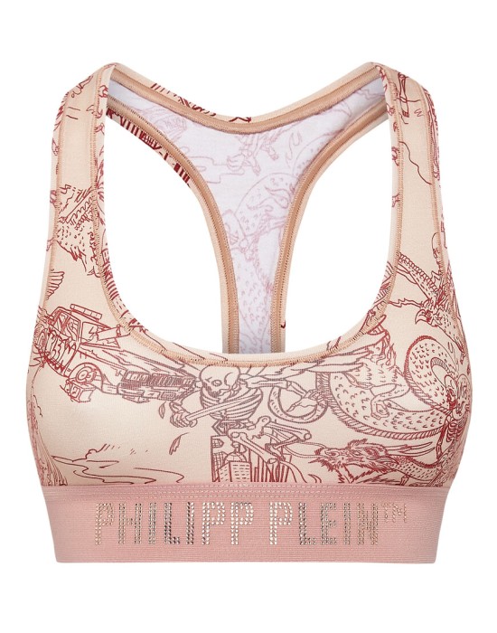 бюстгальтер  от бренда philipp plein вид слева