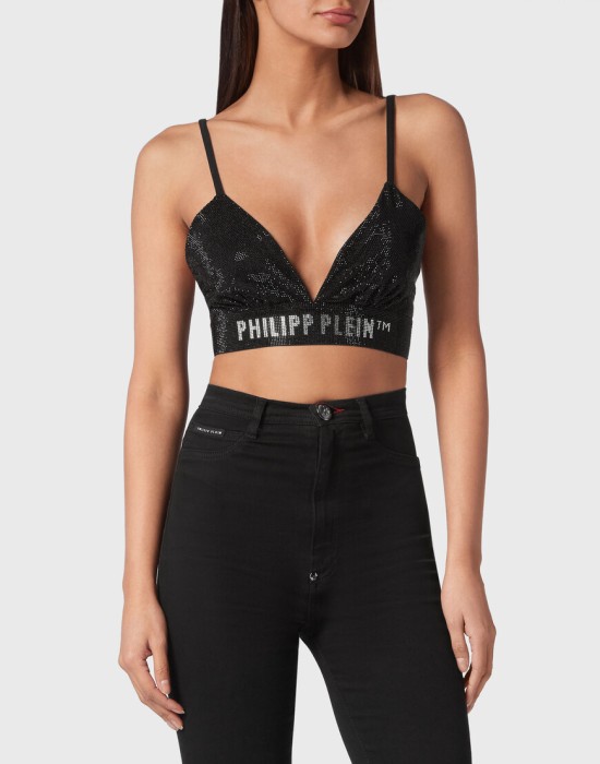 бюстгальтер  от бренда philipp plein вид слева