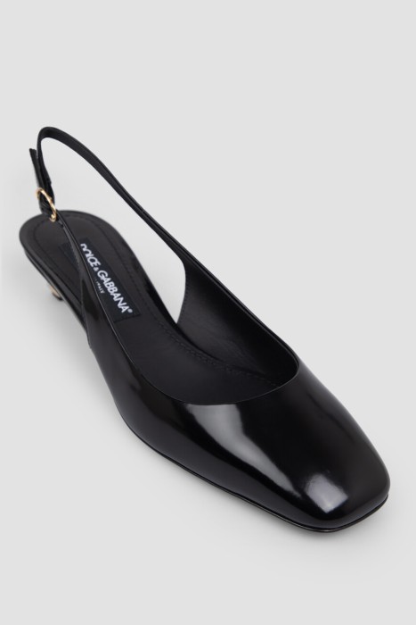 cлингбэки dolce&gabbana модель jackie new из кожи спереди