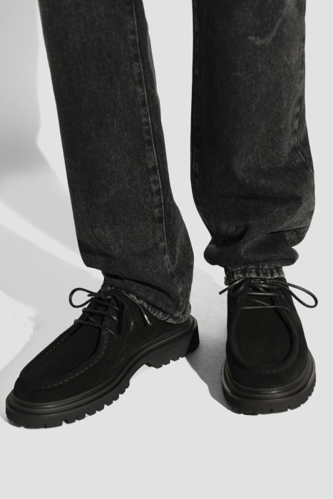 дерби  модель из эксклюзивной коллекции от бренда dolce & gabbana вид слева