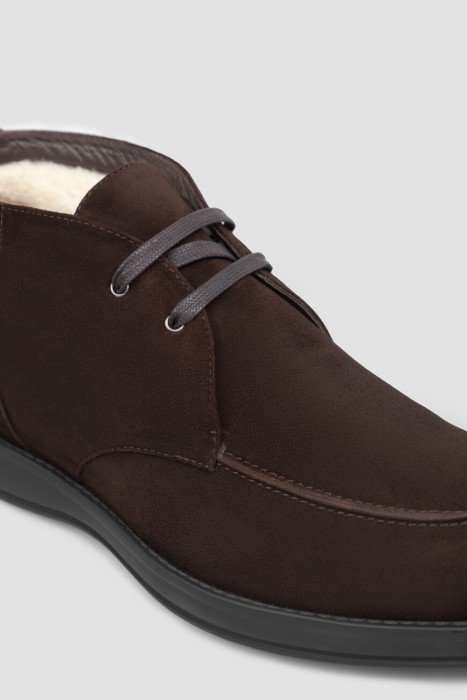 дезерты  модель journey из замши спереди