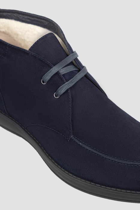 дезерты  модель journey из замши спереди