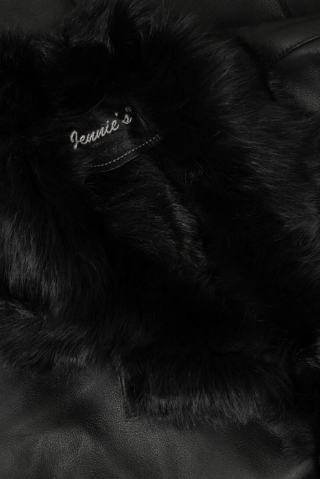 дубленка. jennie`s из испании вид сбоку
