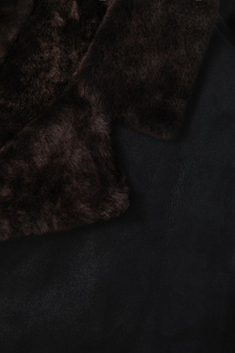 дубленка jennie`s из испании вид сбоку