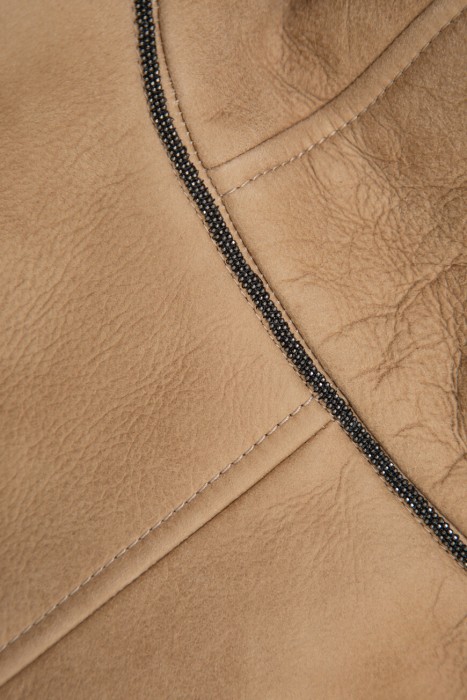 дубленка  вид сзади