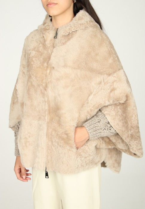 дубленка  из проверенных материалов спереди