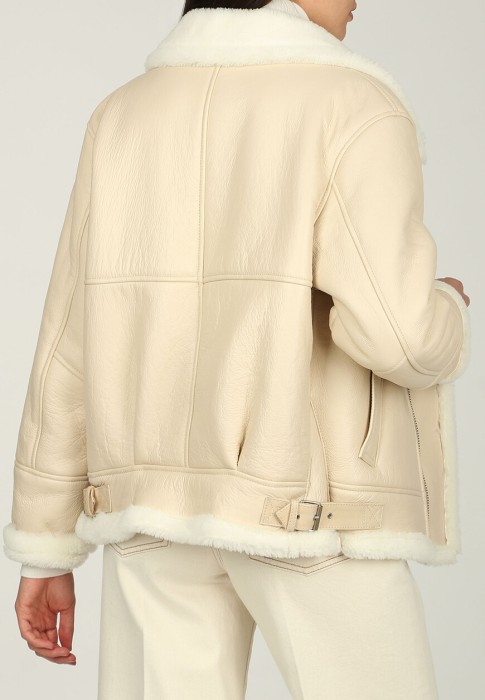 дубленка  из проверенных материалов спереди