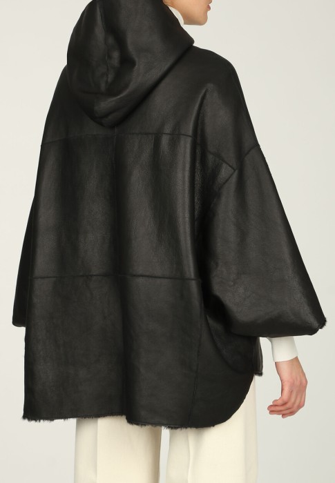 дубленка  из проверенных материалов спереди