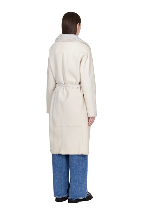 дубленка  из дании вид сбоку