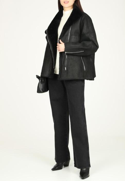 дубленка  от бренда isabel marant вид слева