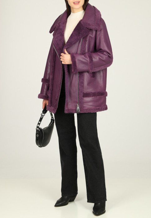 дубленка  - качественный продукт вид сбоку