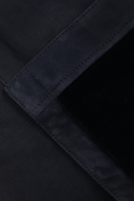 дубленка  вид слева