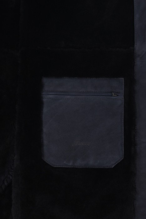 дубленка  вид сзади