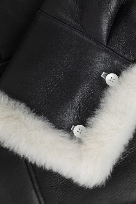 дубленка  вид справа