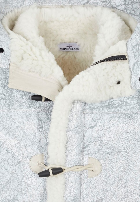 дубленка  из америки вид сбоку