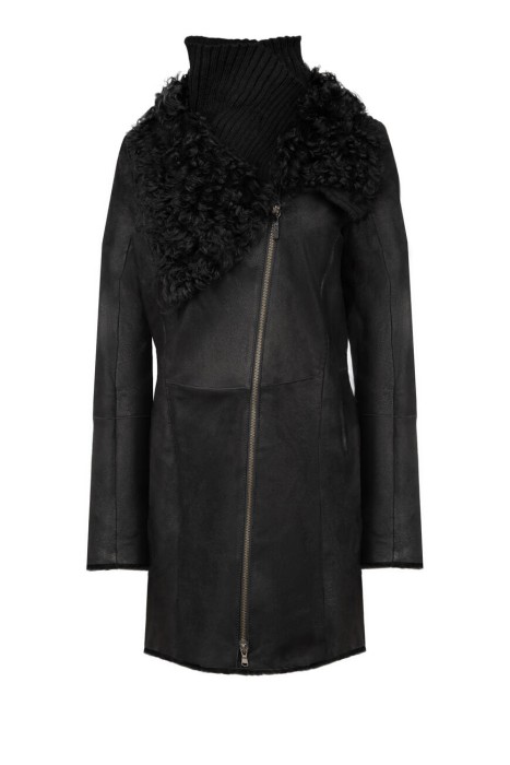 дубленка  KK51536 BLACK фотография