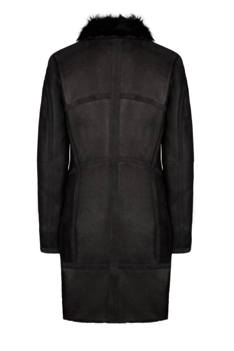 дубленка  от бренда zaffers вид слева