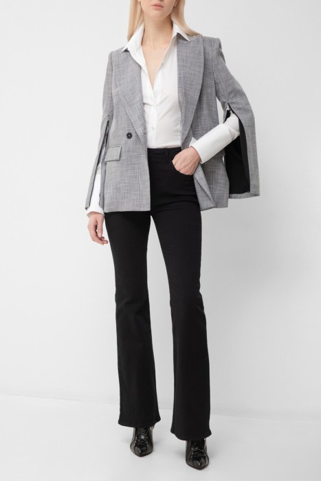 джеггинсы  из хлопка спереди