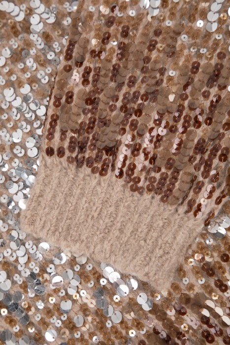 джемпер  модель dazzling dégradé embroidery универсального стиля с лицевой стороны