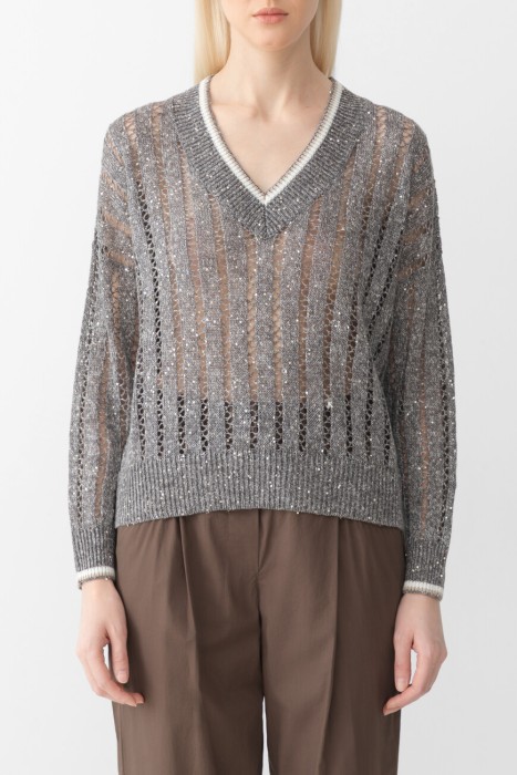 джемпер  модель dazzling ribbed net MCO559402 CDD25 фотография