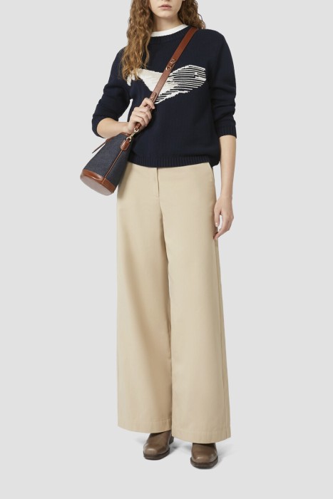 джемпер  из италии вид сбоку