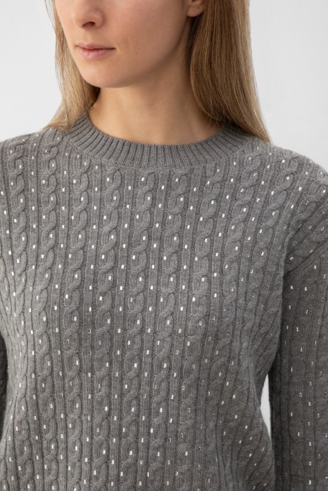 джемпер  из италии вид сбоку