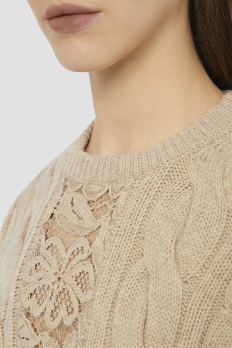 джемпер  из италии вид сбоку