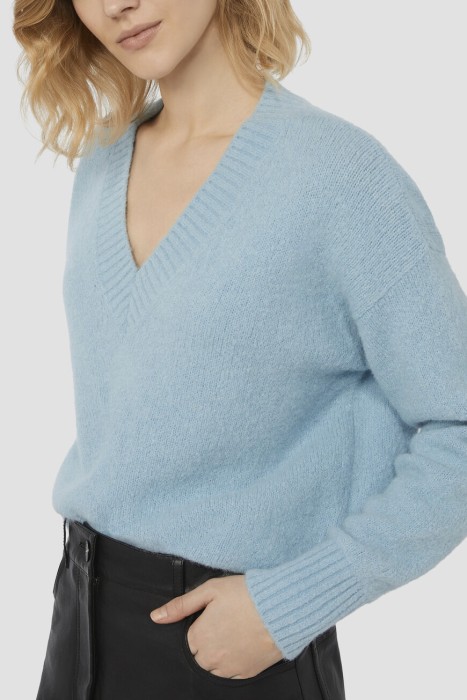 джемпер  из италии вид сбоку