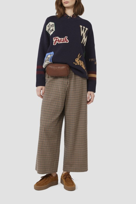 джемпер  из италии вид сбоку