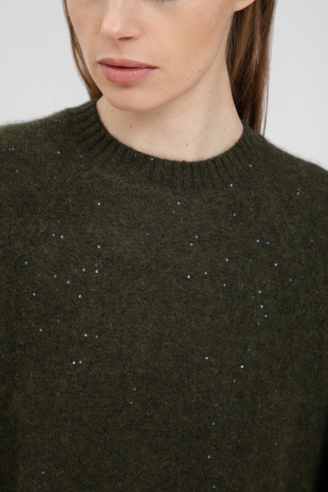 джемпер  из италии вид сбоку