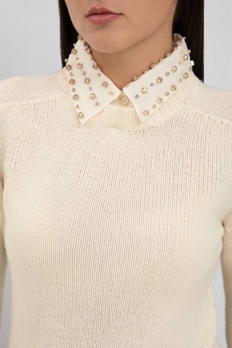 джемпер  из италии вид сбоку