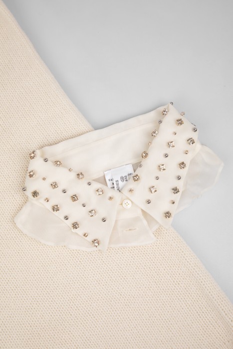 джемпер  для взрослого возраста с изнаночной стороны