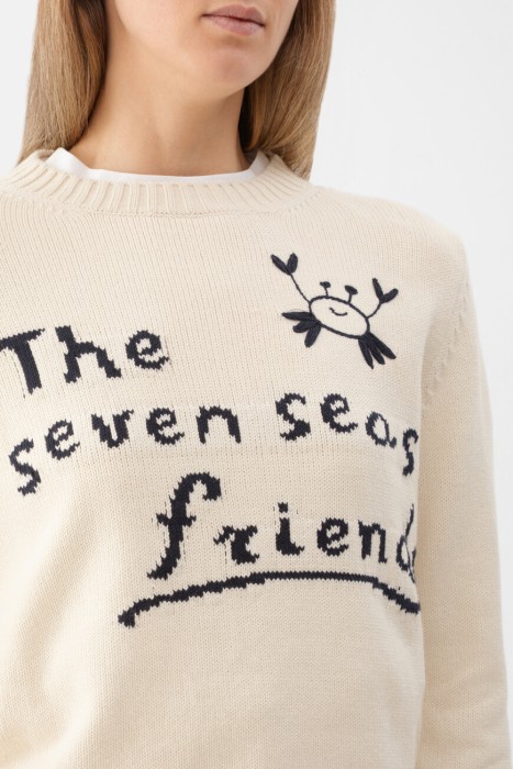 джемпер  из италии вид сбоку