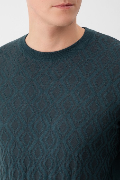 джемпер  из италии вид сбоку