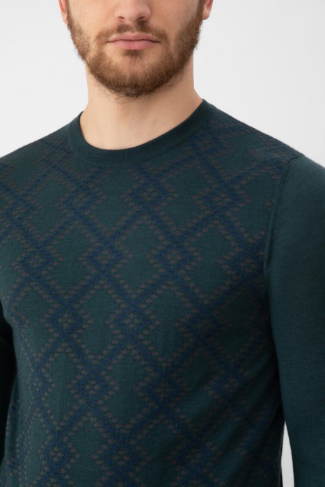 джемпер  из италии вид сбоку