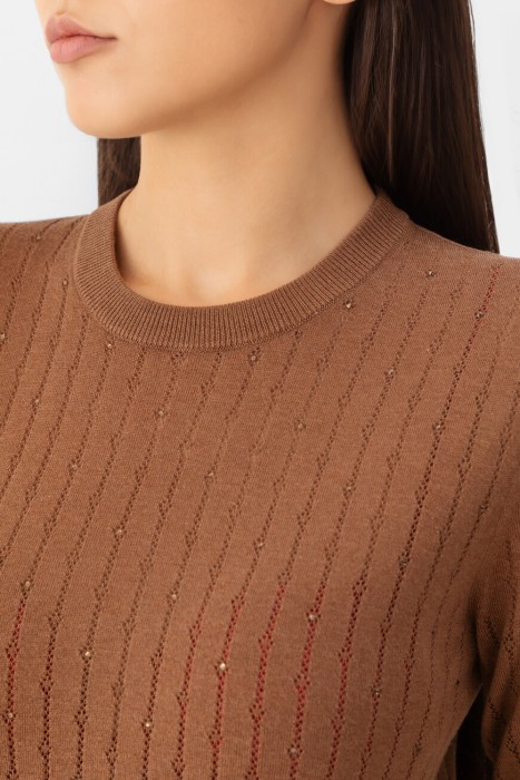 джемпер  из италии вид сбоку