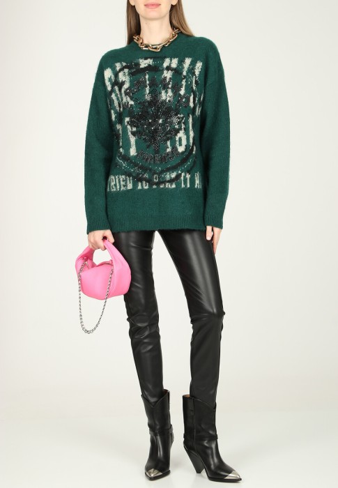 джемпер  из италии вид сбоку