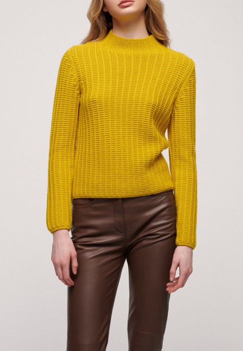 джемпер  от бренда luisa spagnoli вид слева