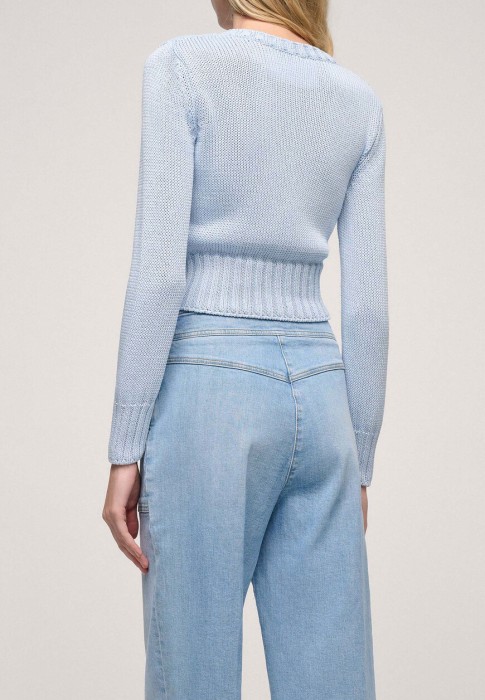 джемпер  из италии вид сбоку