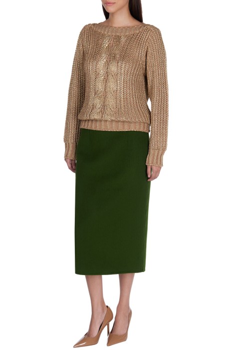 джемпер  от бренда luisa spagnoli вид слева