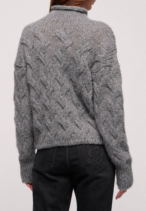 джемпер  из италии вид сбоку