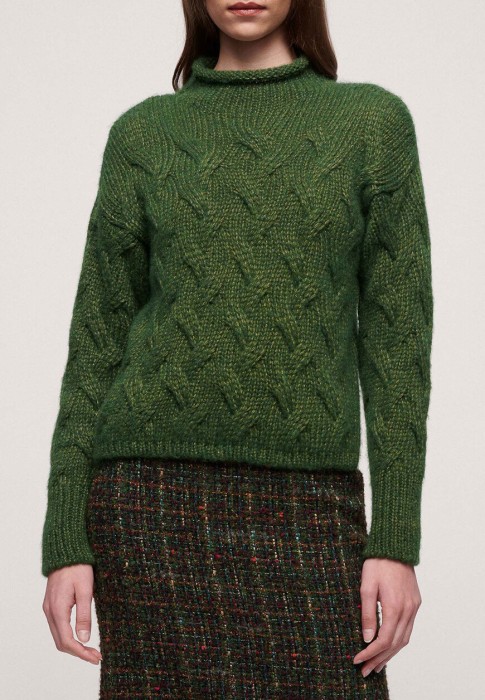 джемпер  от бренда luisa spagnoli вид слева