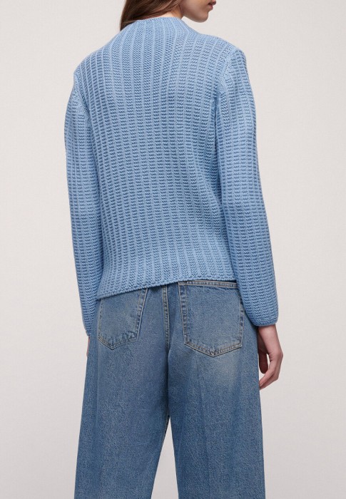 джемпер  из италии вид сбоку